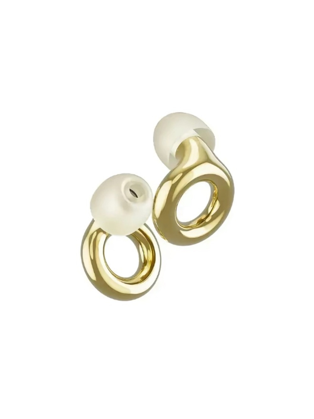New Loop Gold White Experience 2 Earplugs  gold carrying case box